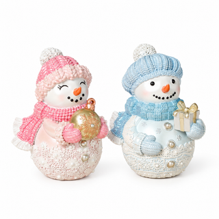 Pastel Holiday Snowman Set 2855360