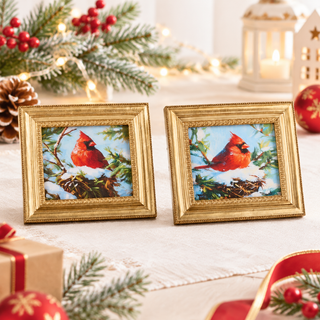 A Nested Memory Cardinal Mini Framed Wall Art Set 4636508