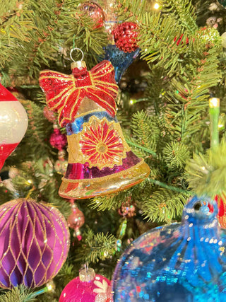 Vintage Reflector Bell Ornament Set 4524896