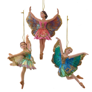 Ballerina Butterfly Ornament Set E1078 Flights of Fancy