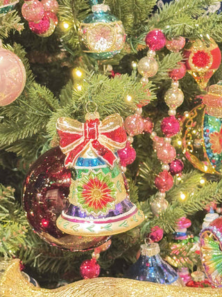 Vintage Reflector Bell Ornament Set 4524896