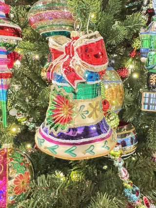 Vintage Reflector Bell Ornament Set 4524896