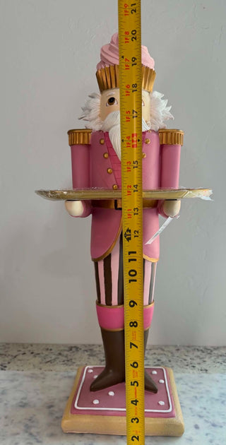 Candy Towne Nutcracker w/Tray 29-29886