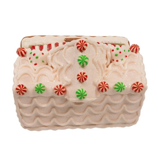 9" Battery Operated Light Up Two Floor Gingerbread House GBJ0038