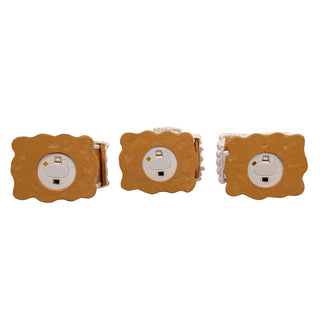 LED Brown Sugar Frosted Gingerbread Houses