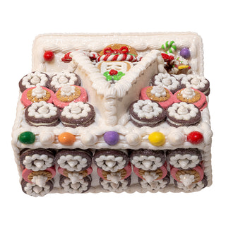 Battery Operated LED Nutcracker Gingerbread Cookie House