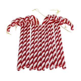 Candy Cane Hanging Ornaments, 12-Piece Box Set H0073