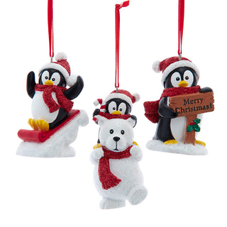 Penguin Ornament Set H5912 Christmas Cuties