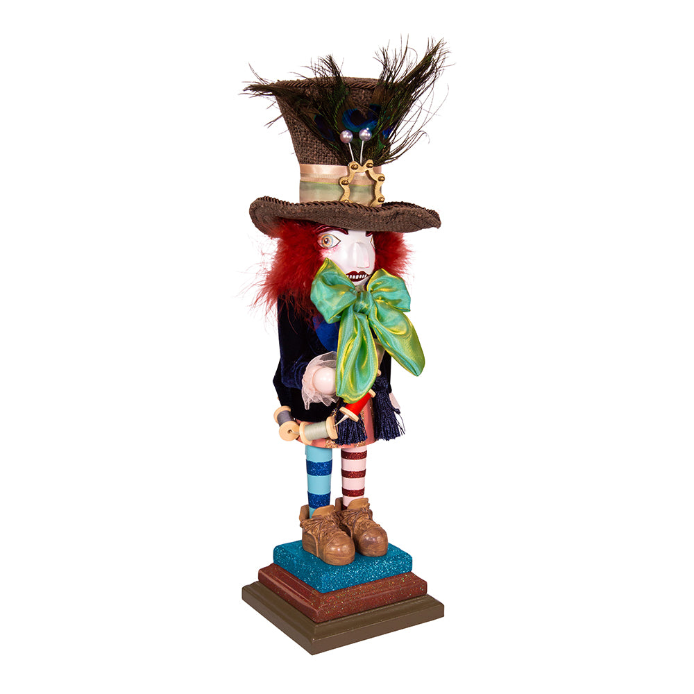 Pre-Order Kurt Adler Alice In Wonderland 18" Hollywood Nutcrackers™ Hatter Nutcracker HA0381