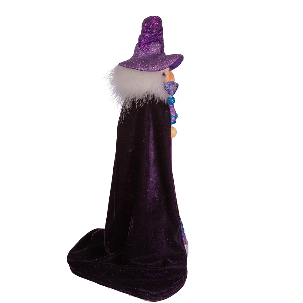 18" Hollywood Nutcrackers™ Purple Mythical Wizard Nutcracker