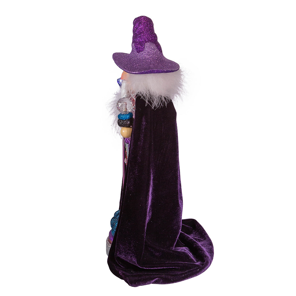 18" Hollywood Nutcrackers™ Purple Mythical Wizard Nutcracker