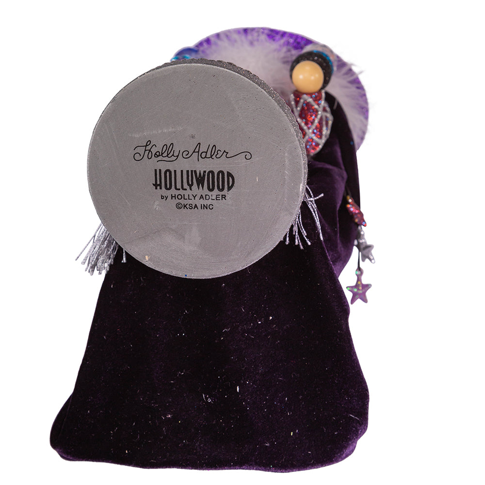 18" Hollywood Nutcrackers™ Purple Mythical Wizard Nutcracker