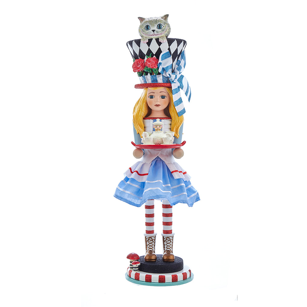 Pre-Order Kurt Adler 19.5 Alice In Wonderland Hollywood Nutcrackers™ Alice Nutcracker HA0466