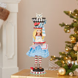 Pre-Order Kurt Adler 19.5 Alice In Wonderland Hollywood Nutcrackers™ Alice Nutcracker HA0466