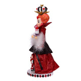 Pre-Order Kurt Adler Alice In Wonderland 17.5" Hollywood Nutcrackers™ Queen Of Hearts HA0519