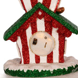 15" Hollywood Nutcrackers™ LED Gingerbread House Hat Nutcracker