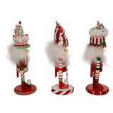 10" Hollywood Nutcrackers™ Candy and Cake Hat Nutcrackers Set of 3