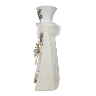 18" Hollywood Nutcrackers™ White Snowflake LED Soldier Nutcracker HA0619