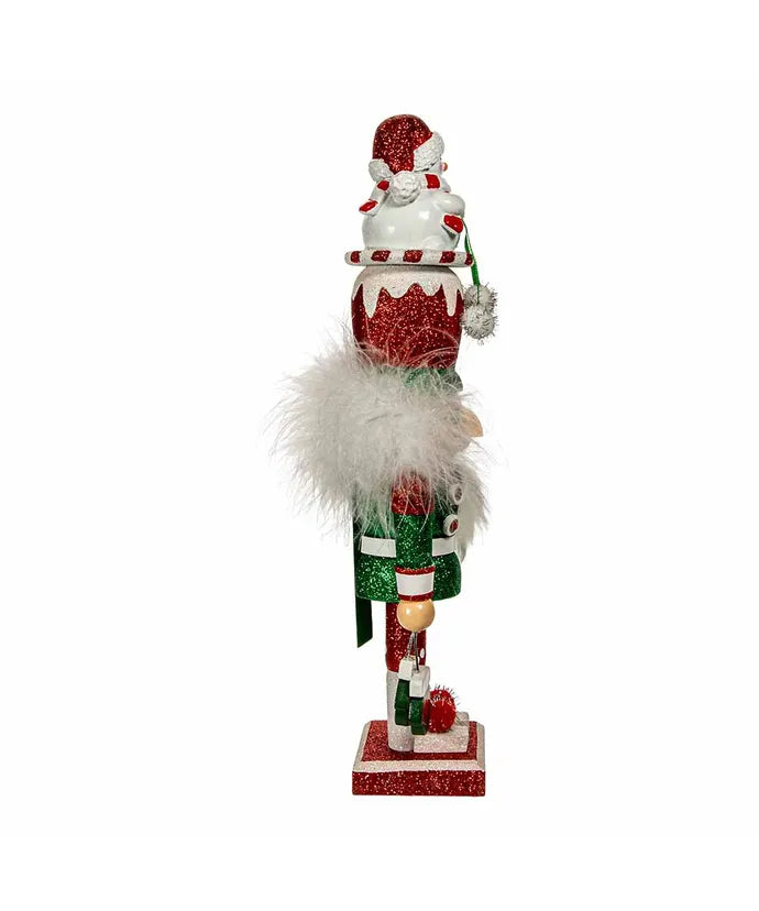 12" Hollywood Nutcrackers™ Snowman Hat Nutcracker