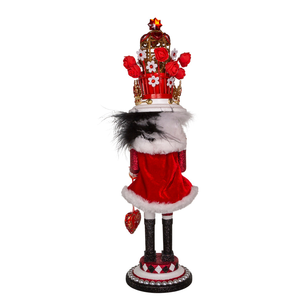 Kurt Adler Alice in Wonderland 18" Hollywood Nutcrackers™ King Of Hearts Nutcracker