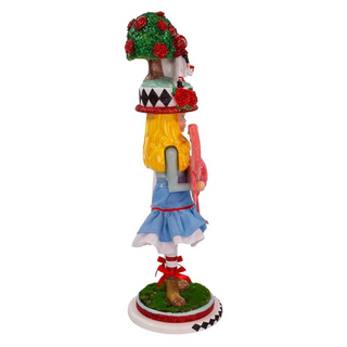 19" Hollywood Nutcrackers™ Alice With Flamingo Nutcracker HA0684