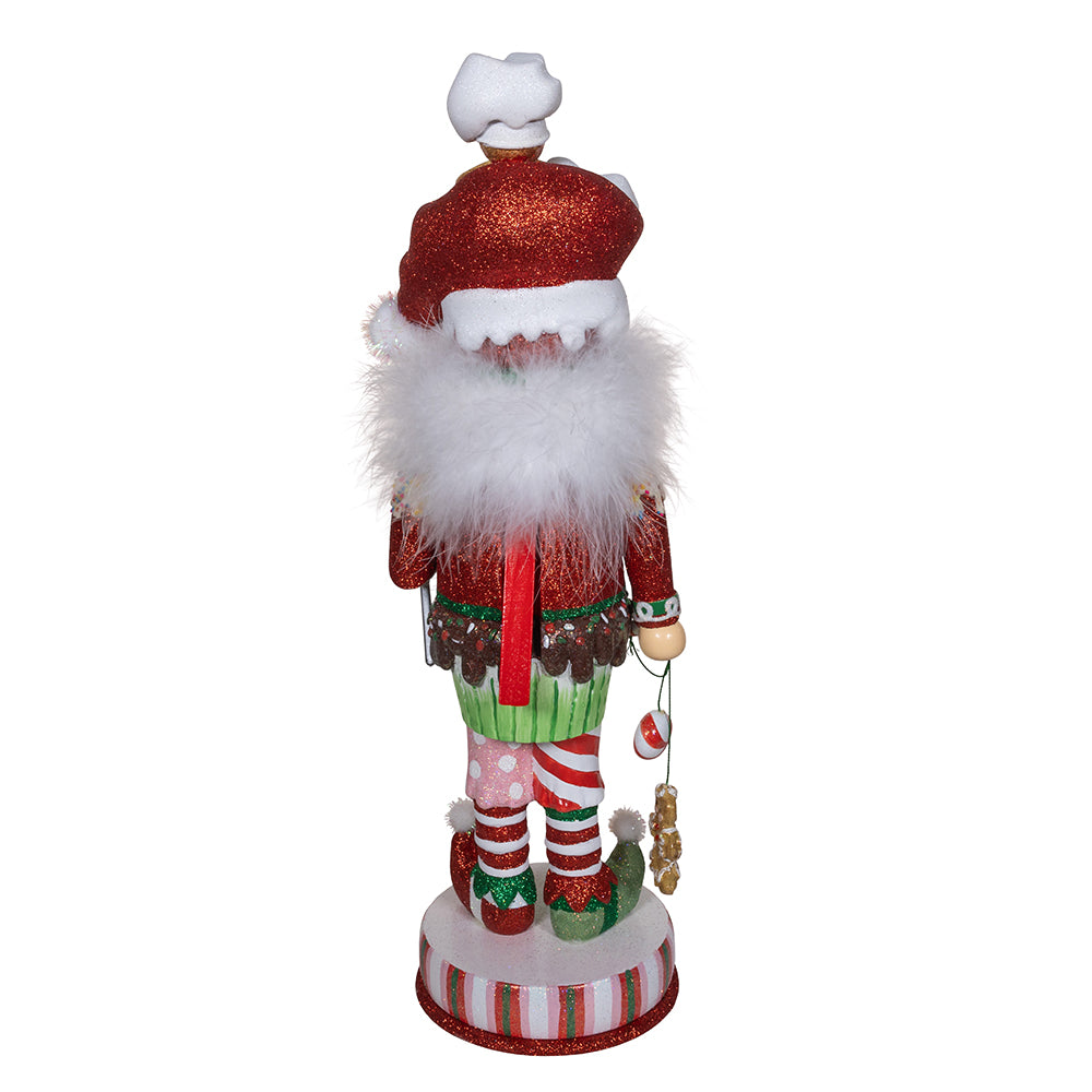 Kurt Adler 18" Hollywood Nutcrackers™ Gingerbread Soldier With Cupcake Body Nutcracker