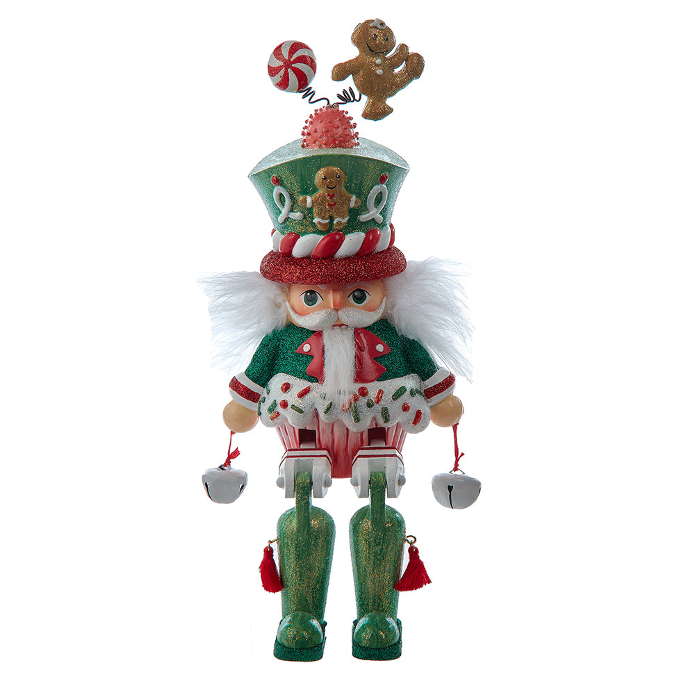 11" Hollywood Nutcrackers™ Sprinkles & Gingerbread Shelf Sitter Nutcracker