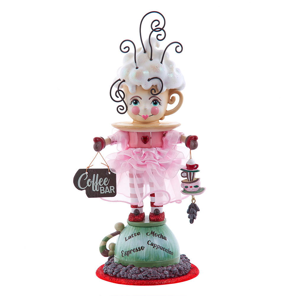 12" Hollywood Nutcrackers™ Coffee Girl Nutcracker HA0759