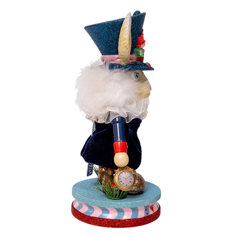 13" Hollywood Nutcrackers™ White Rabbit Nutcracker HA0762