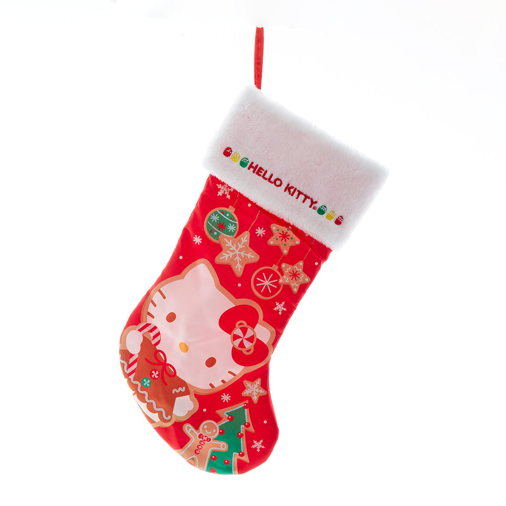 Hello Kitty™ Gingerbread Printed Christmas Stocking HK7241