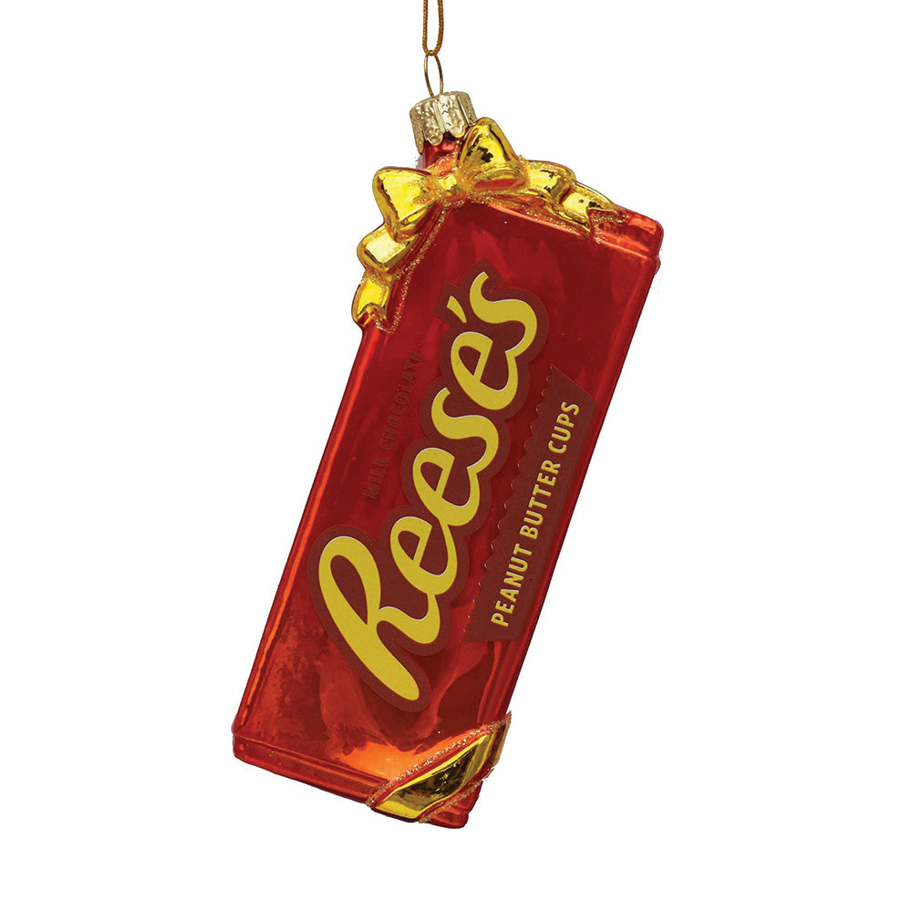 5" Hershey's™ Glass Reese's Ornament HY0488