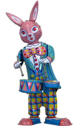 Tin bunny drummer - key-wind MS298