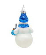 Noble Gems™ Glass Hanukkah Snowman Ornament