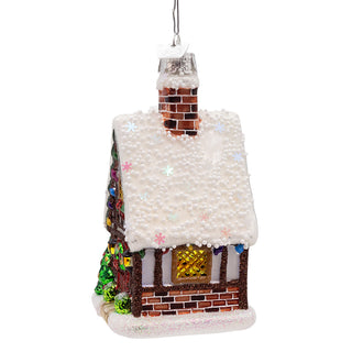 Noble Gems™ Glass Tudor House Ornament NB1852