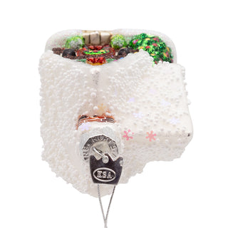 Noble Gems™ Glass Tudor House Ornament NB1852