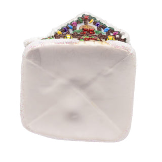 Noble Gems™ Glass Tudor House Ornament NB1852