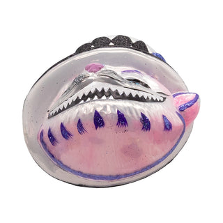 Noble Gems™ Glass Cheshire Cat Head Ornament NB1853C Alice in Wonderland