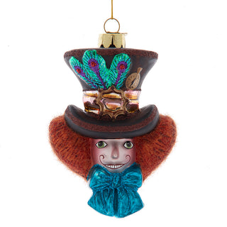 Pre-Order Noble Gems™ Glass Hatter Head Ornament NB1853H