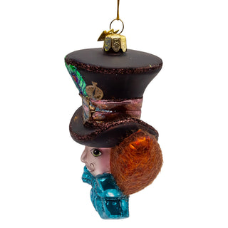 Pre-Order Noble Gems™ Glass Hatter Head Ornament NB1853H