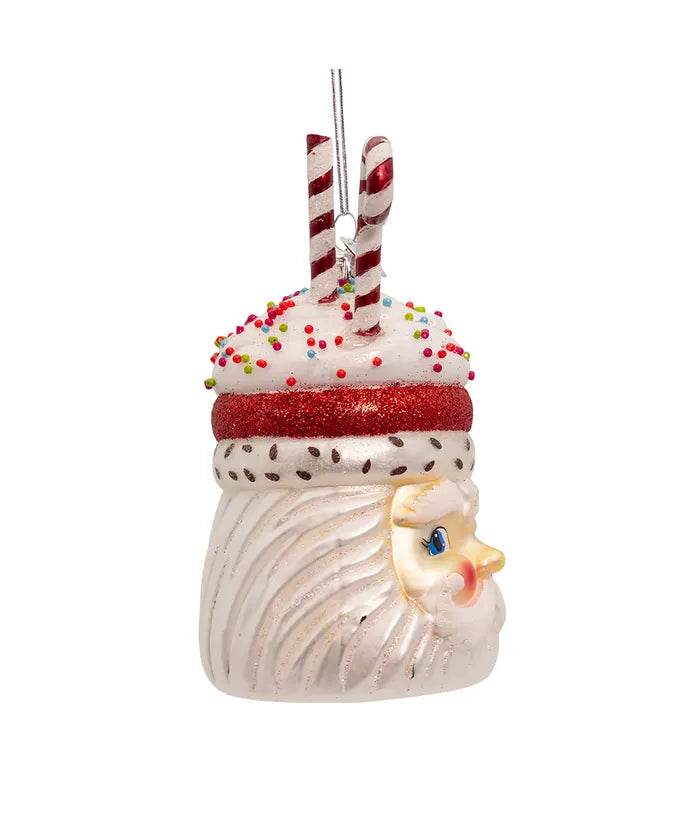 Noble Gems™ Santa Cocoa Mug Ornament