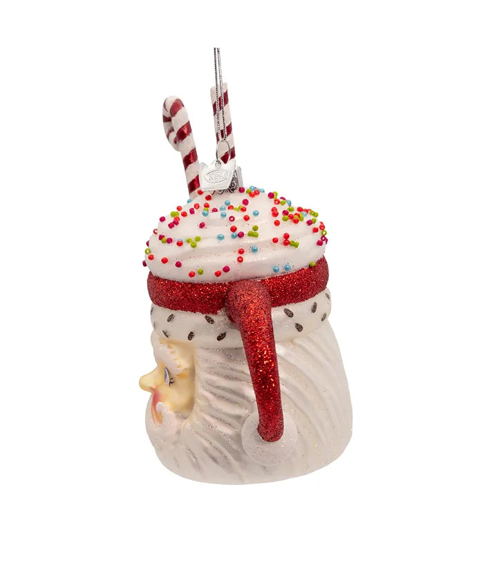 Noble Gems™ Santa Cocoa Mug Ornament