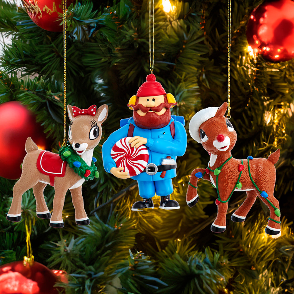 Rudolph The Red Nose Reindeer® Ornament Set of 3