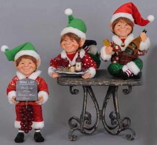 Karen Didion 3 Piece Wine Elf Set