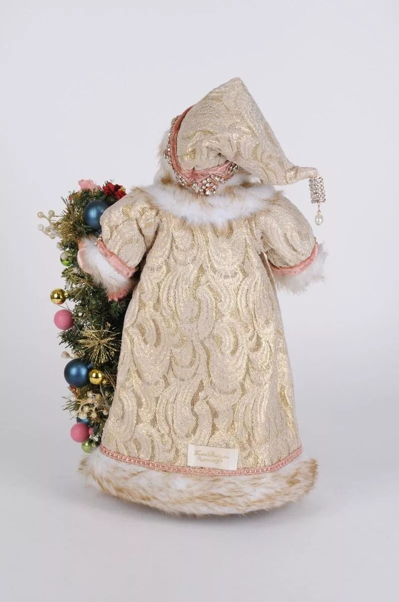 Karen Didion Originals Lighted Victorian Elegance Santa