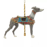 4.75" Carousel Animals Christmas Ornament Horse Greyhound Rooster Elephant