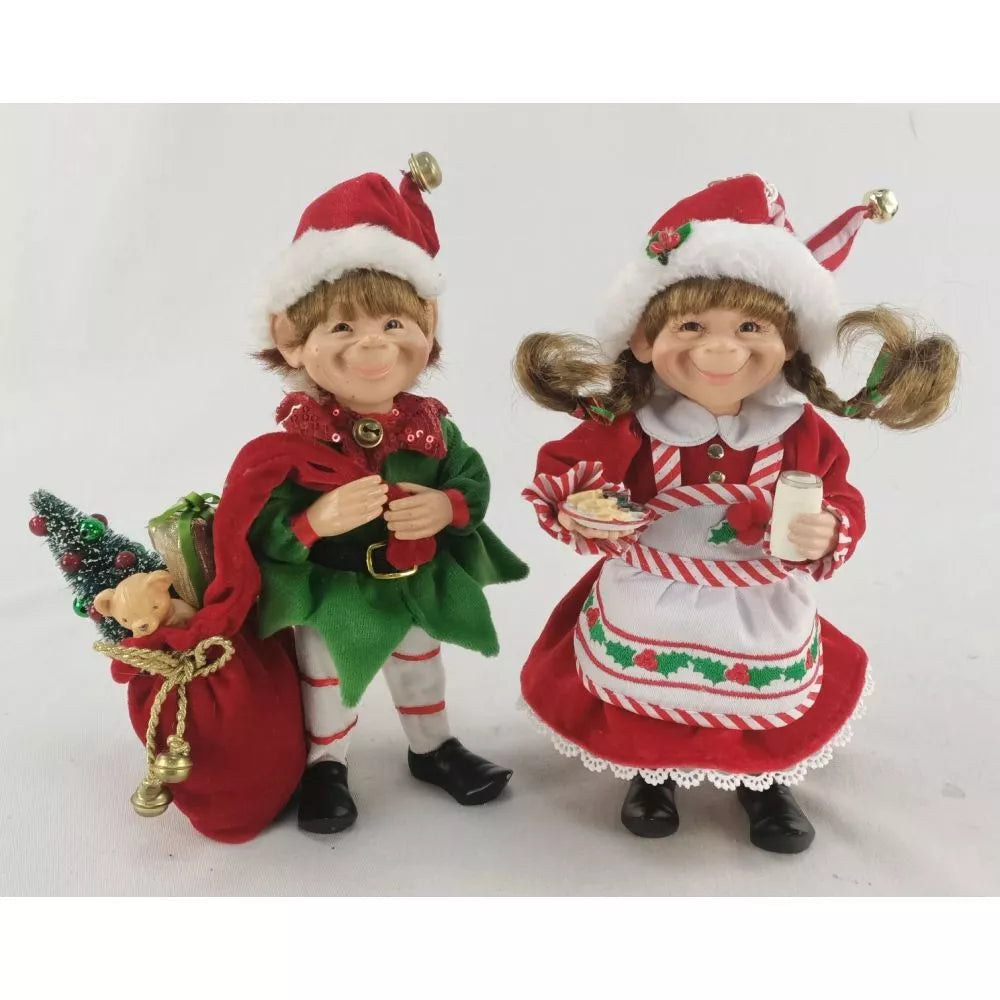 Karen Didion 2 Piece Santa's Helpers Elf Set