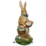 RAZ Imports 10.5" Vintage Bunny with Egg Basket