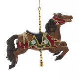 4.75" Carousel Animals Christmas Ornament Horse Greyhound Rooster Elephant