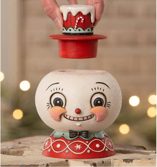 Christmas Peppermint Snow Beau Jar New 2025 JP4034 Johanna Parker