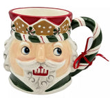 Blue Sky Clayworks Nutcracker Christmas 16 oz MUG Heather Goldminc